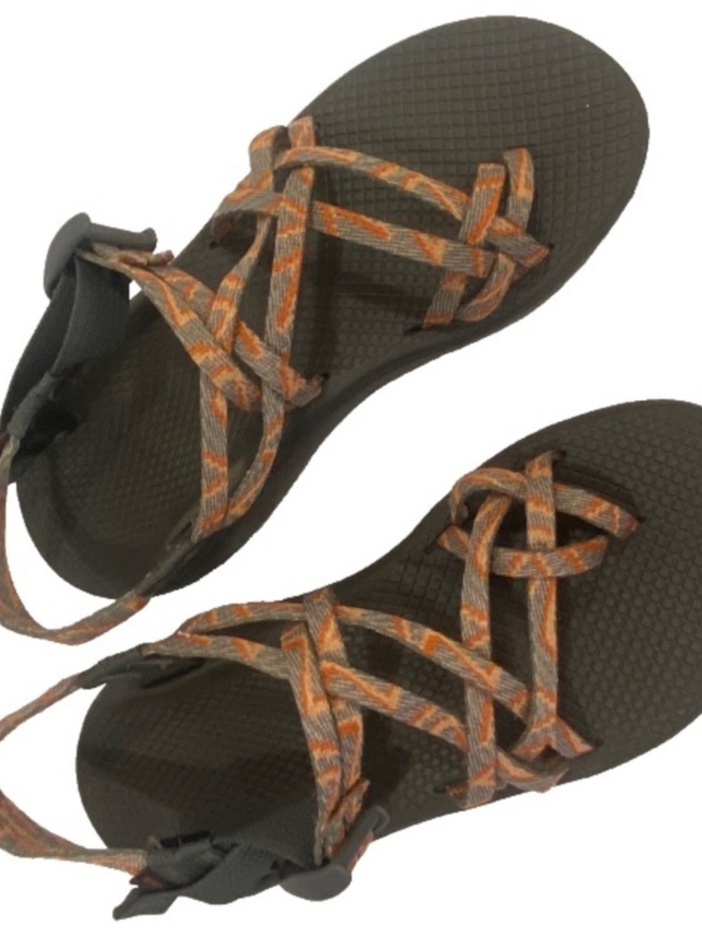Chaco Z/X2 Classic Sandals Waterproof Adjustable Orange Women's Sz 8